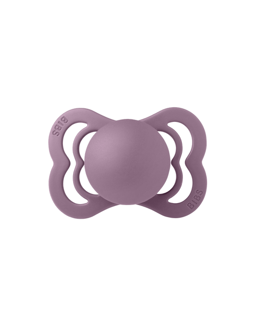 BIBS Speen Maat 1 Silicone Supreme Mauve - BIBS - Babywinkel - 5713795237715