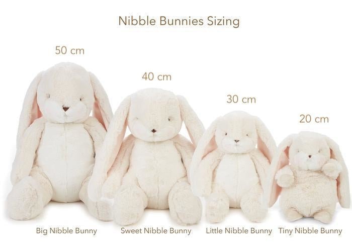 Bunnies By The Bay Knuffel Konijn Medium Creme 30cm - Bunnies By The Bay - Babywinkel - 843584013772