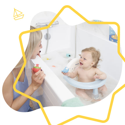 Sedile da bagno pieghevole per bambini Badabulle