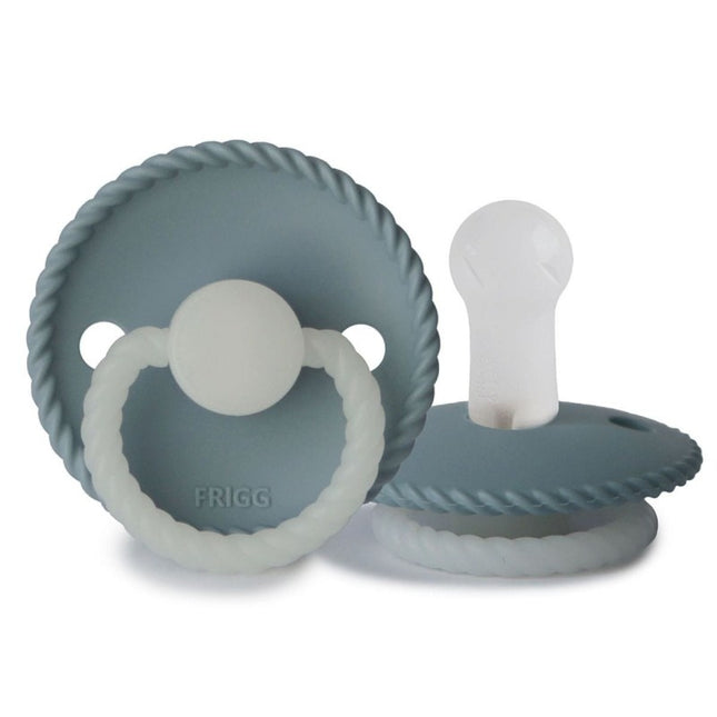 Tettarella Frigg Taglia 2 Corda Notte Pietra Blu Silicone