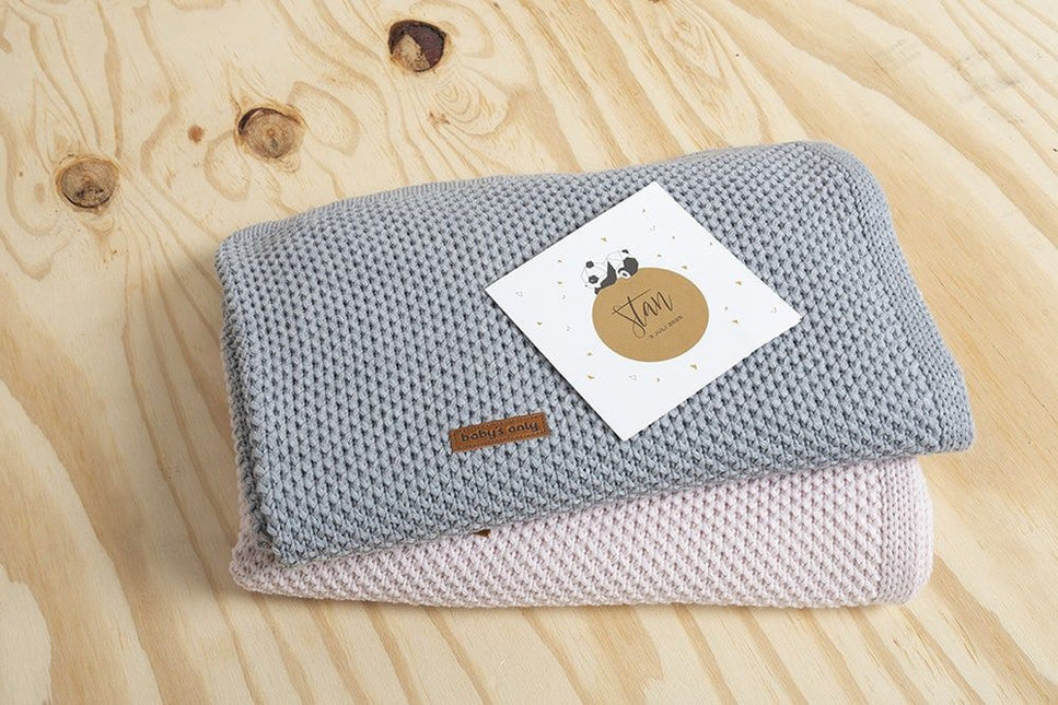 Coperta per culla Baby's Only - Sapore di grigio