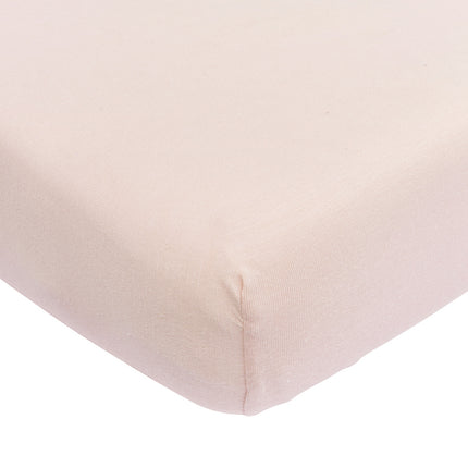 Meyco Lenzuolo a pieghe Jersey 40X80/90 Morbido Rosa