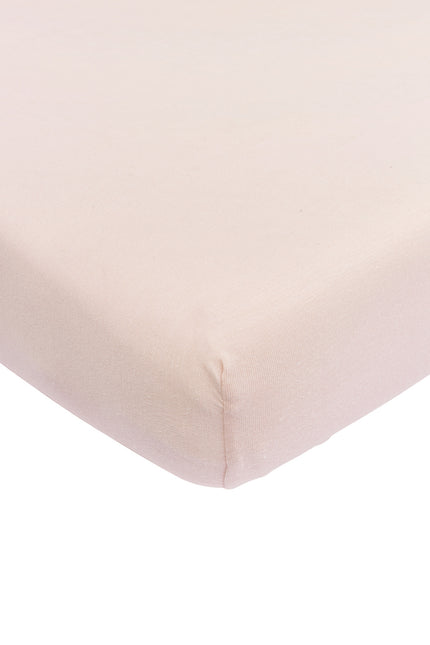 Meyco Lenzuolo a pieghe Jersey 40X80/90 Morbido Rosa