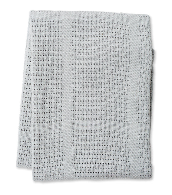 Lulujo Coperta per culla Grigio cellulare