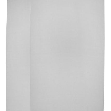 Meyco Lenzuolo a pieghe Jersey Grigio Chiaro 60x120cm 2 pezzi