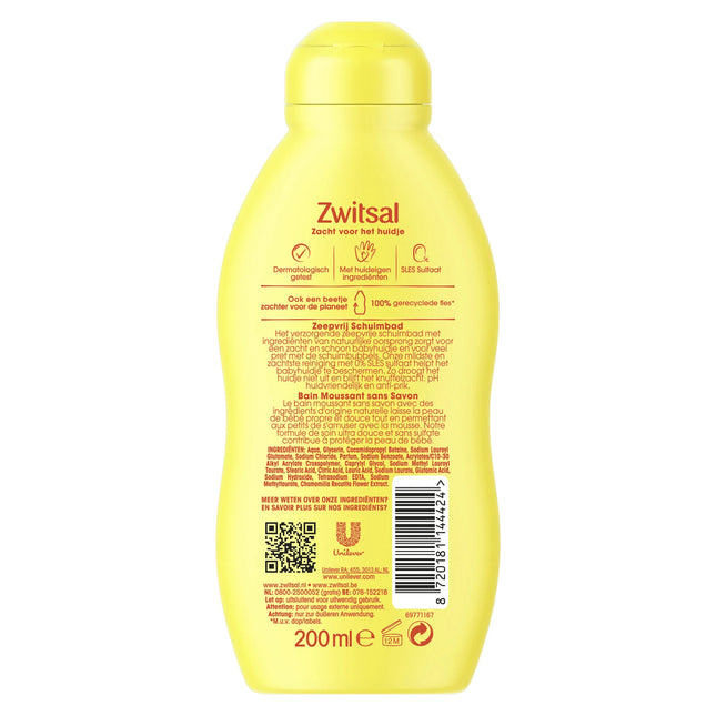 Zwitsal Sapone per bambini senza sapone 200ml