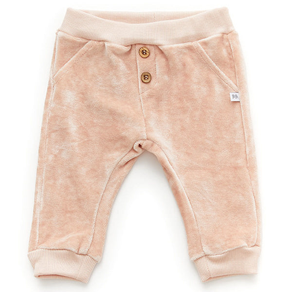 Bamboom Baby Pantaloni Rosa Velluto 50-56