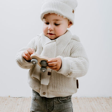 Auto giocattolo solo per bambini, grigio