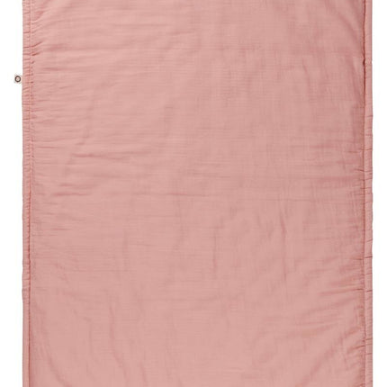 Noppies Coperta per culla imbottita in mussola reversibile Misty Rose