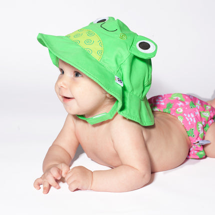 Zoocchini Swim Nappy Frog Set 6-12 mesi