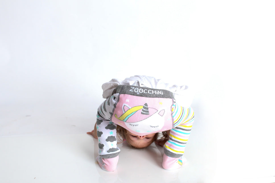 Zoocchini Baby Legging Allie The Alicorn con calzini 12/18mesi