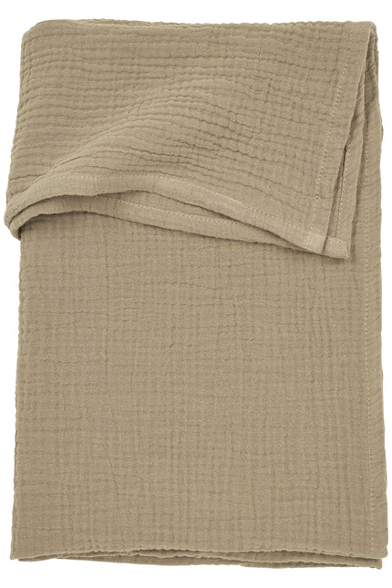 Meyco Lenzuolo per rete da letto Taupe 100X150cm