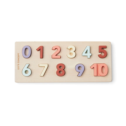 Puzzle concettuale per bambini Numeri da 1 a 10