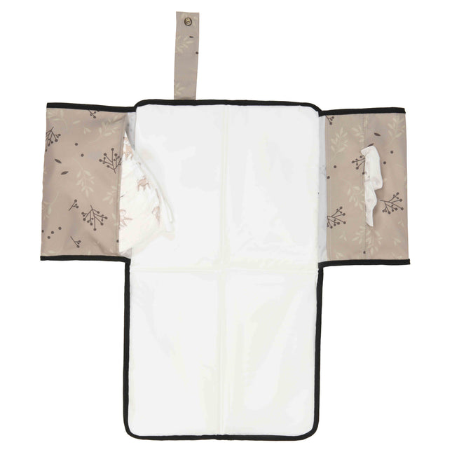 Fasciatoio Dooky 3 In 1 Foglie Romantiche Beige