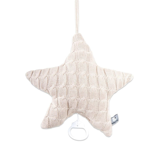 Ciondolo musicale Baby's Only Star Cavo Beige