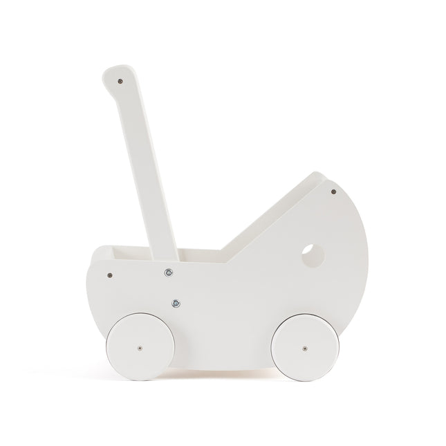 Carrozzina giocattolo in legno Kid's Concept Bianco