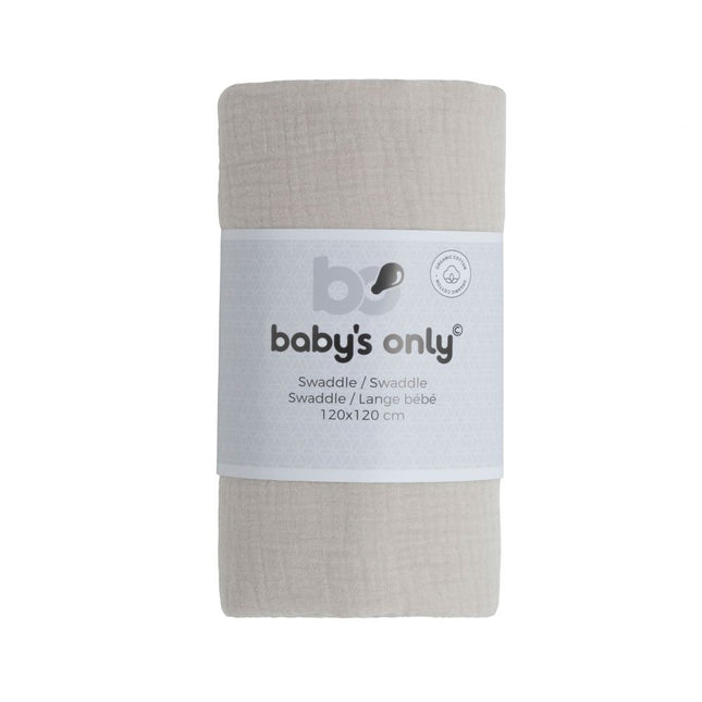 Baby's Only Hydrofile Cloth Fresh Urban Taupe 120cm