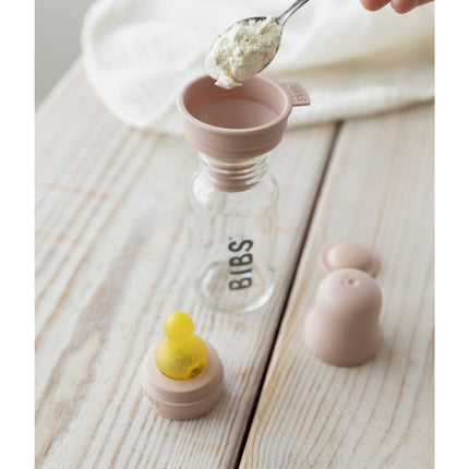 BIBS Bottiglia per bambini in vetro 225ml Blush