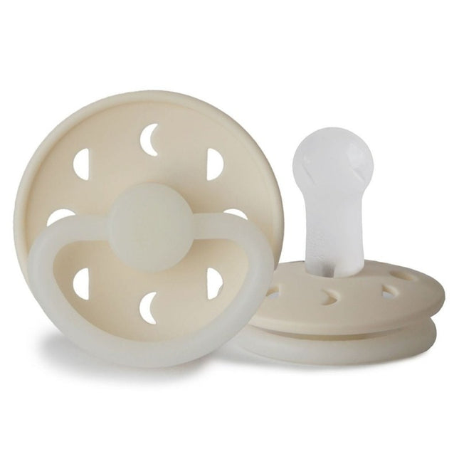 Tettarella Frigg Taglia 2 Crema Notte Luna in silicone