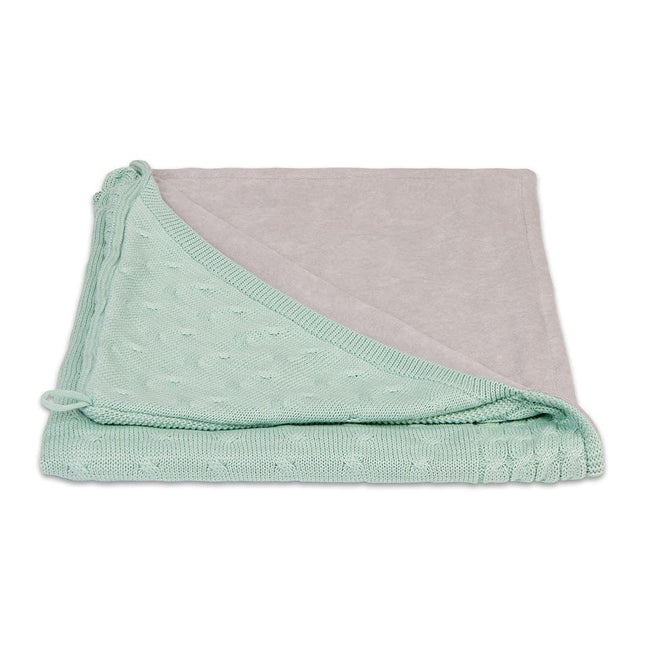 Coperta per bambini Baby's Only Wrap Blanket Baby Chenille Cable Mint