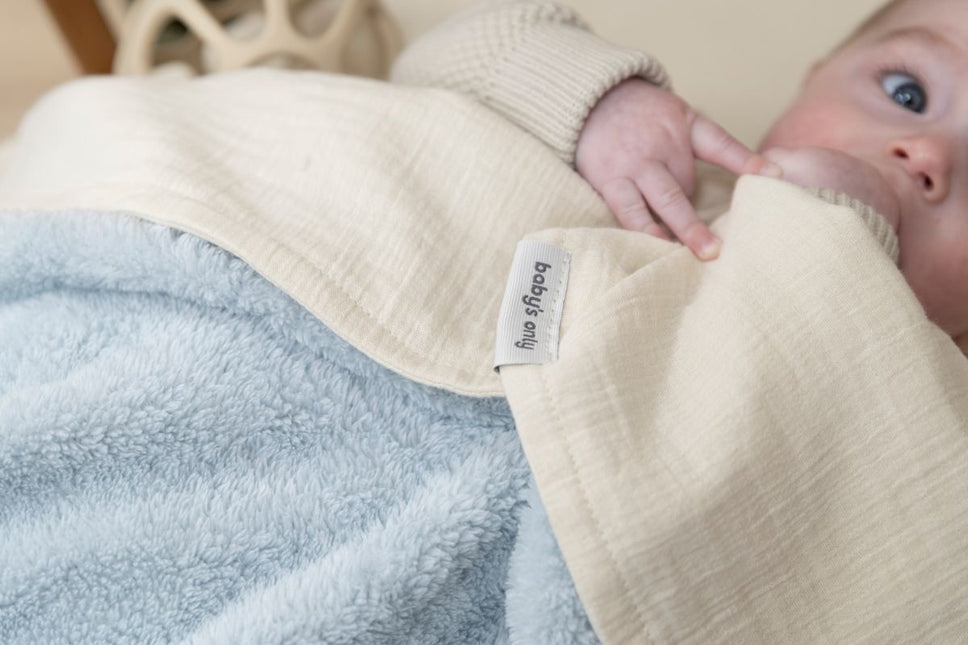 Coperta per rete da letto Baby's Only Cozy Misty Blue