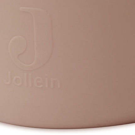 Coppa Jollein in silicone rosa pallido