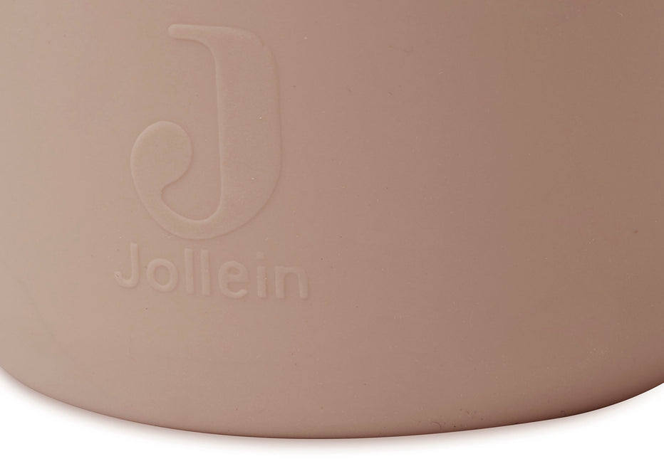 Coppa Jollein in silicone rosa pallido