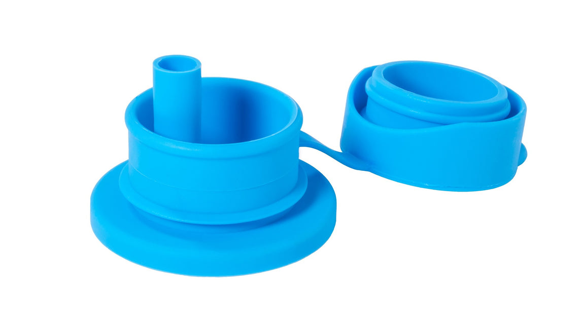 Pura Biberon Accessorio per l'alimentazione in silicone Sport Tappo a cannuccia Aqua