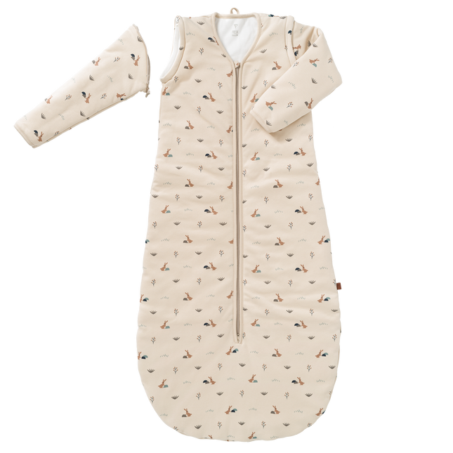 Fresk Baby Rabbit Sacco a pelo con manica staccabile Sandshell 110cm