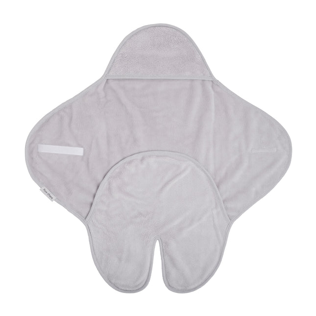 Coperta avvolgente Baby's Only Baby Cozy Dusty Grey con piedini