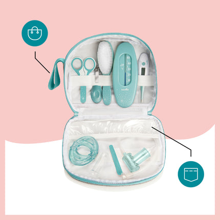 Babymoov Set di cura Baby Smokey Aqua