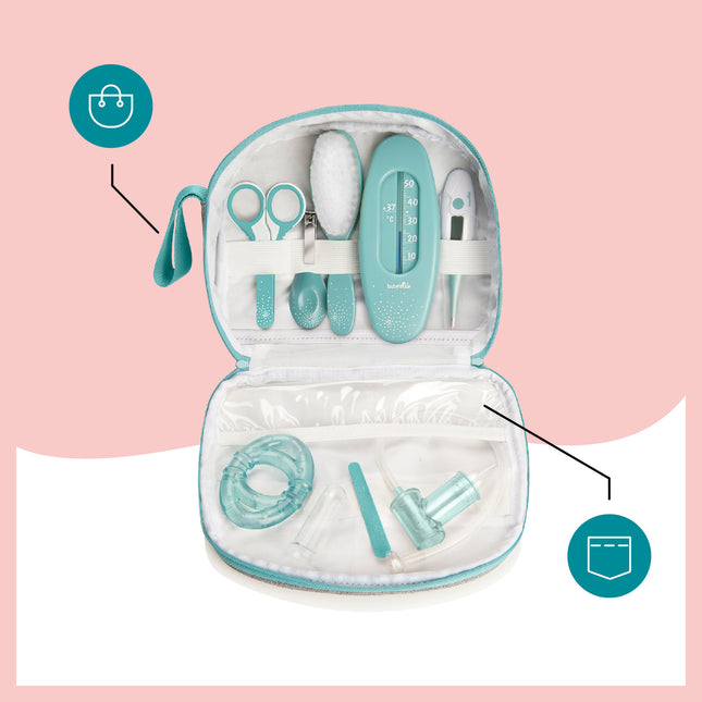 Babymoov Set di cura Baby Smokey Aqua