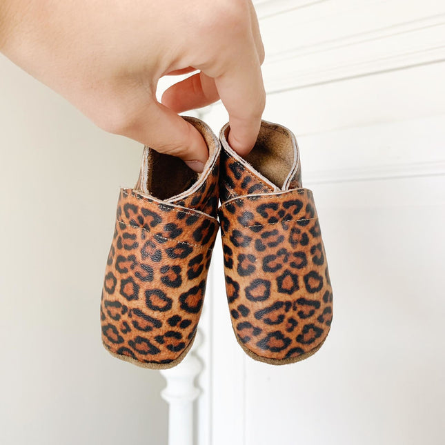 Baby Dutch Scarpe da bambino leopardate