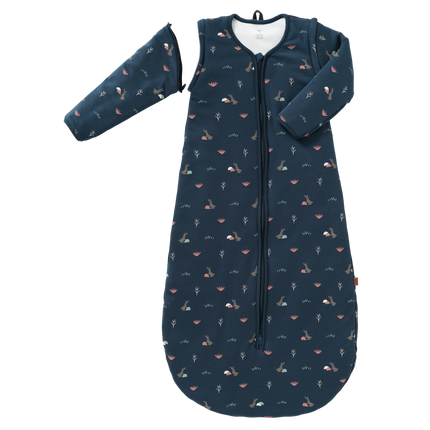 Sacco a pelo Fresk Baby Rabbit con manica staccabile Mood Indigo 60 cm