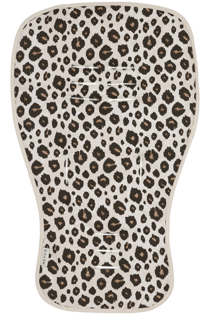 Meyco Buggy Inlayer Leopardo Sabbia Melange