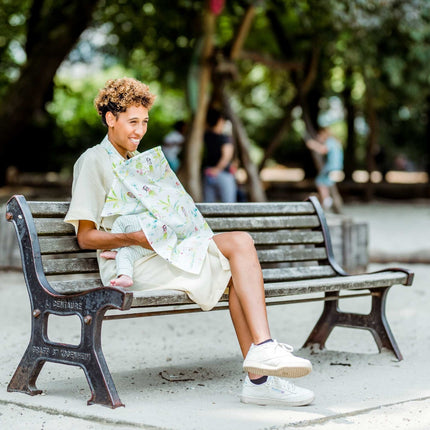 Bambino in viaggio Panno per l'allattamento Hawaii Vibes