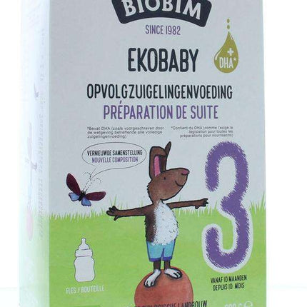 Biobim Latte in polvere Ekobaby 3 10+ Mesi