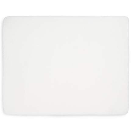 Jollein Lenzuolo a pieghe Jersey Bianco 40x90cm 2 pezzi