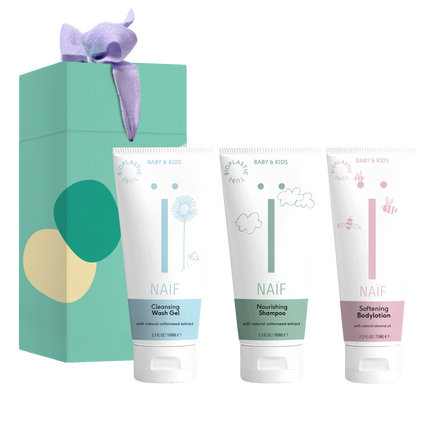 Naif Care Set Baby Shower Routine 3 pezzi