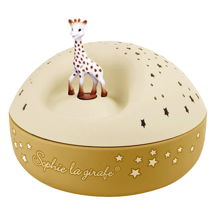 Sophie la Giraffa Luce notturna Proiettore di stelle Beige