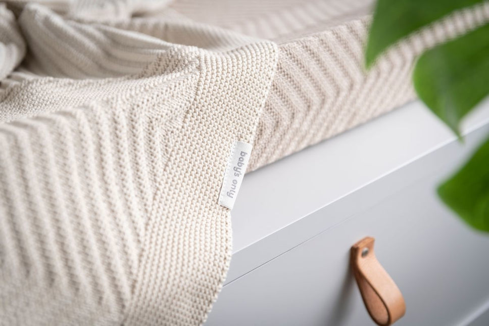 Coperta per il letto del bambino Grace Warm Linen 100x135cm