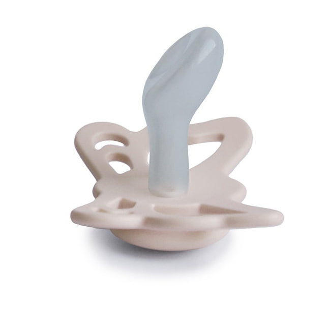 Tettarella Frigg Taglia 2 Farfalla Crema Anatomica in Silicone