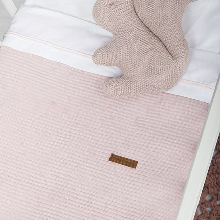 Coperta per culla solo per bambini Sense Old Pink