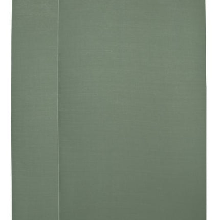 Meyco Lenzuolo a Coperta Jersey Verde Foresta 60x120cm 2 pezzi