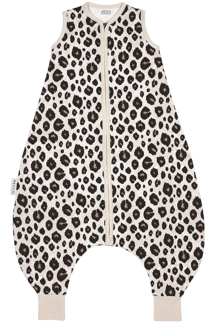 Meyco Sacco a pelo Baby Maglia intera 104cm Leopardo Sabbia Melange