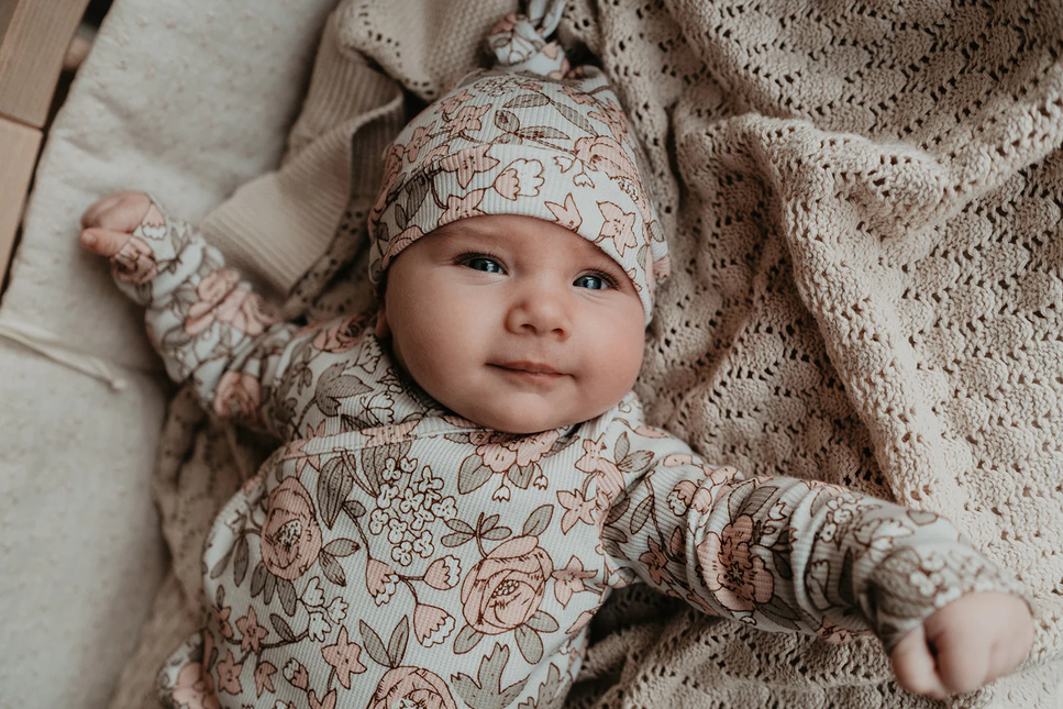 Camicia a portafoglio Yumi Baby Peony Garden