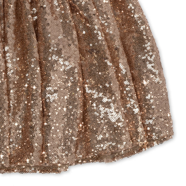 Konges Slojd Gonna per bambini Starla Sequin Oro Blush