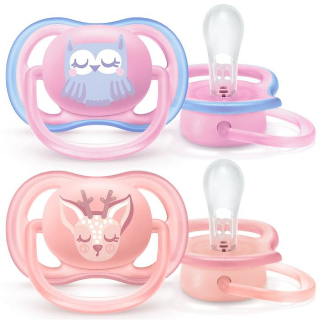 Philips Avent succhietto New Berry Girl Air +0 mesi 2 pezzi