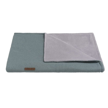 Coperta per culla Baby's Only Teddy Classic Stonegreen