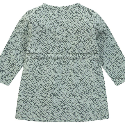 Noppies Baby Dress Mattie Grigio Menta